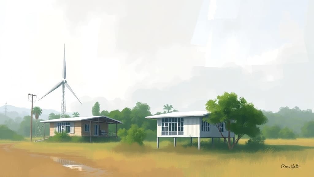 Daintree Renewable Microgrid Project Faces Setbacks Amid Community Discontent