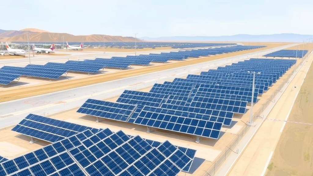 Thessaloniki Airport Launches Greece's First Regional Photovoltaic Park