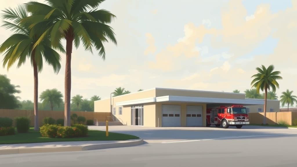 Palm Beach County to Construct Temporary Fire Station in Arden Community