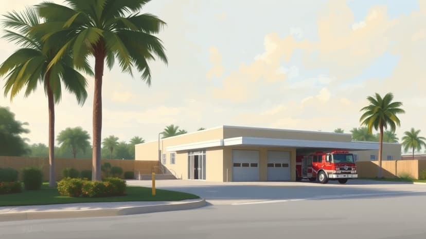 Palm Beach County to Construct Temporary Fire Station in Arden Community