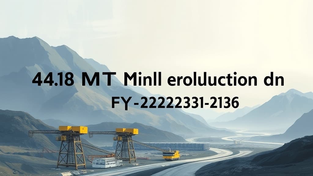 OMC Reports Record 44.8 MT Mineral Production in FY 2025-26