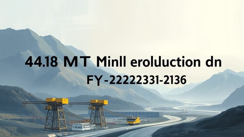 OMC Reports Record 44.8 MT Mineral Production in FY 2025-26