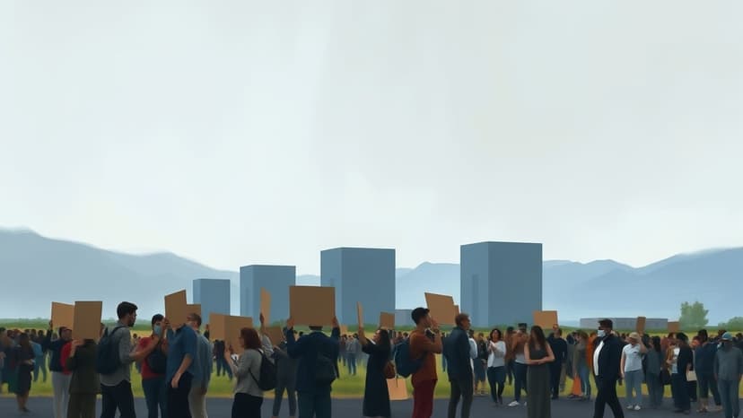 Community Protests Against Data Centers in Vigentina, Italy