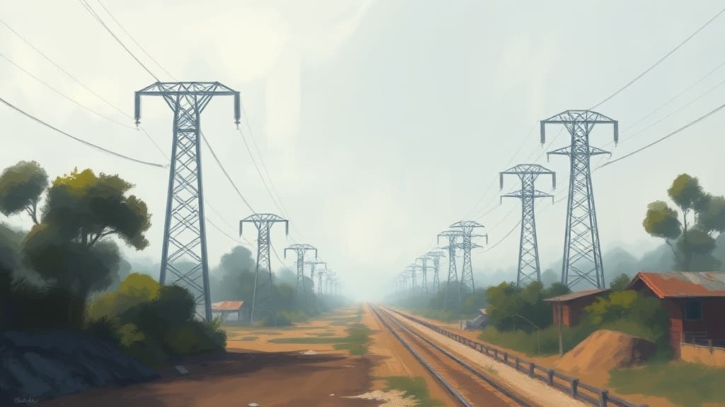 Relocation of Aerial Power Cables in Taungoo for Railway Project