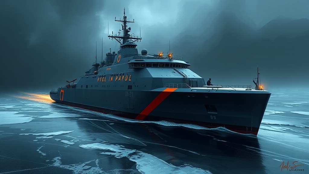 UK MoD Plans Future Ice Patrol Ship to Replace HMS Protector