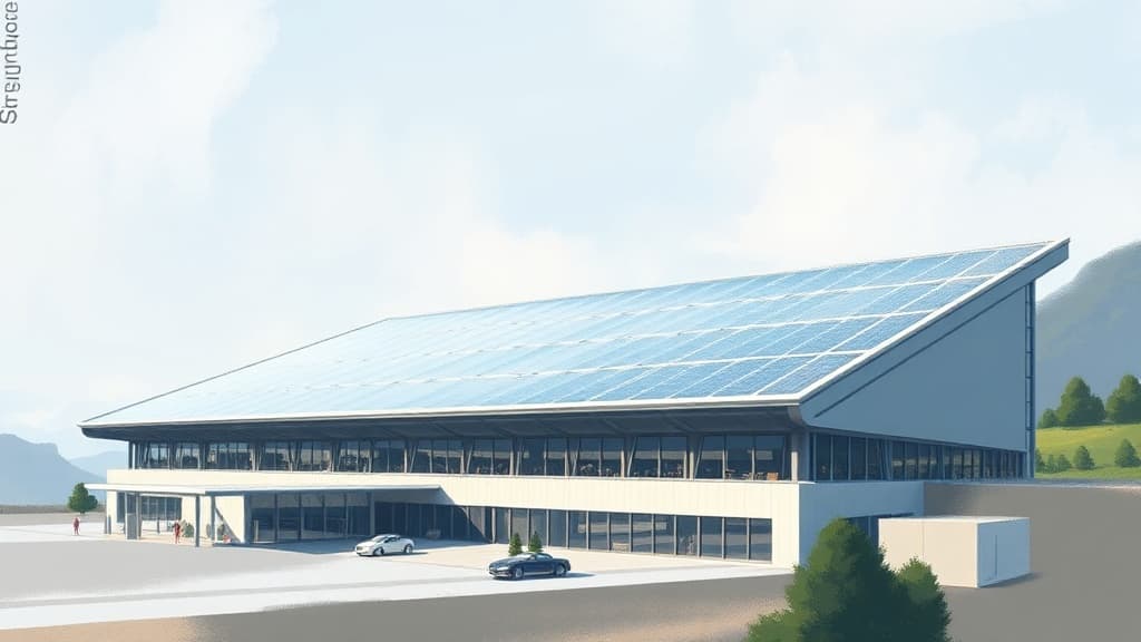 World's Largest Retractable Solar Roof Launched in Switzerland