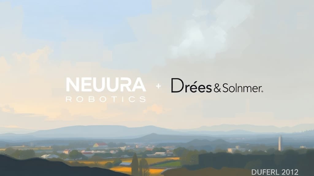NEURA Robotics and Drees & Sommer Partner for Intelligent Building Automation