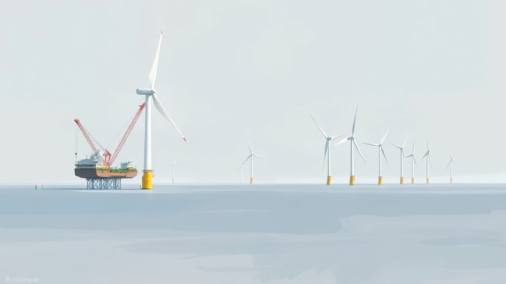 Initial Construction Phase Completed for OranjeWind Offshore Wind Farm