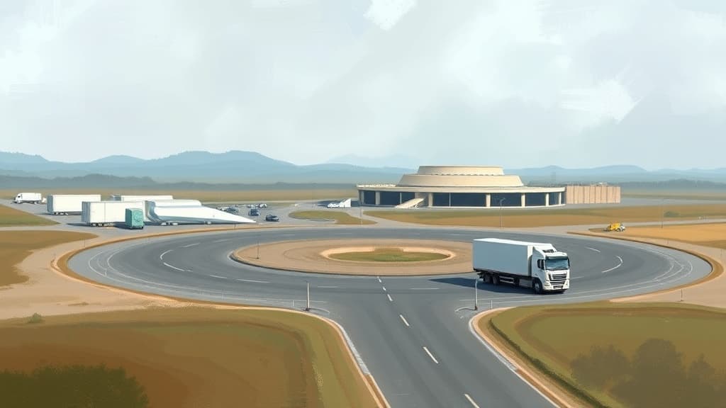 Sizewell C Project Advances with A12 Roundabout Completion for Heavy Load Movement