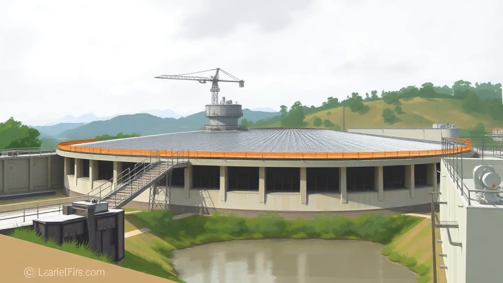 Bourbong Street Reservoir Roof Upgrade Underway for Enhanced Water Supply