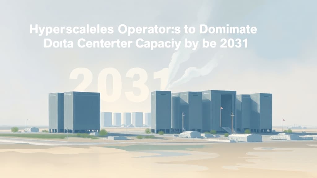 Hyperscale Operators to Dominate Data Center Capacity by 2031
