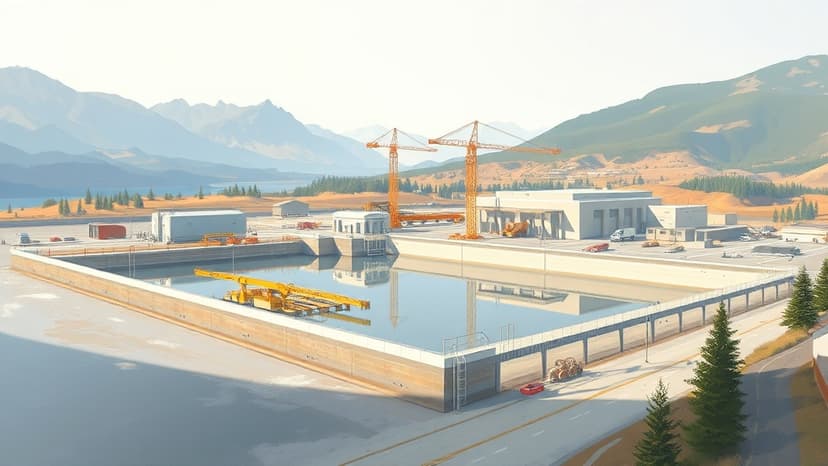Kimberley Begins Construction on $90.6 Million Wastewater Treatment Plant
