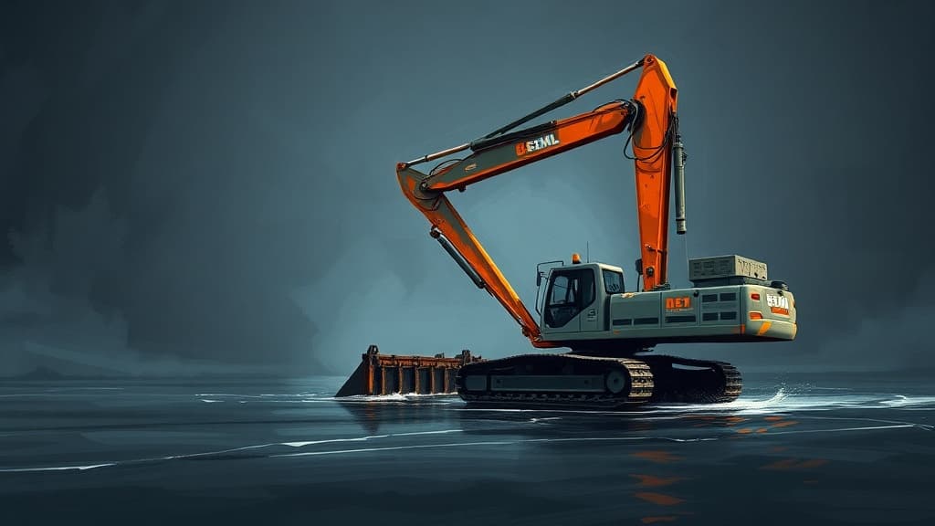 BEML Introduces Long Reach Excavator with Dredge Pump to Enhance Dredging in India