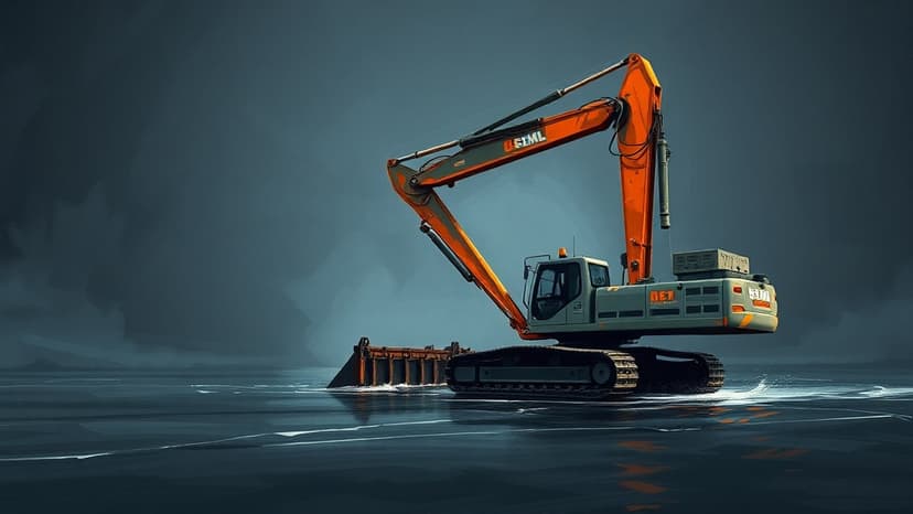 BEML Introduces Long Reach Excavator with Dredge Pump to Enhance Dredging in India