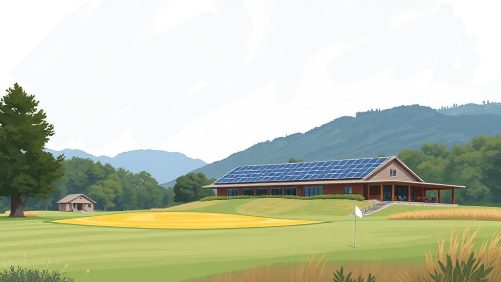 Queenstown Golf Club Implements Solar Energy System for Community Resilience