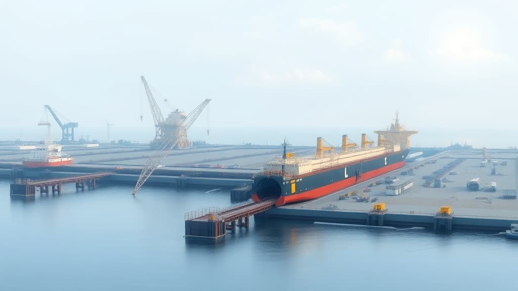 Gdańsk LNG Terminal Project Advances with Microtunnel Preparations
