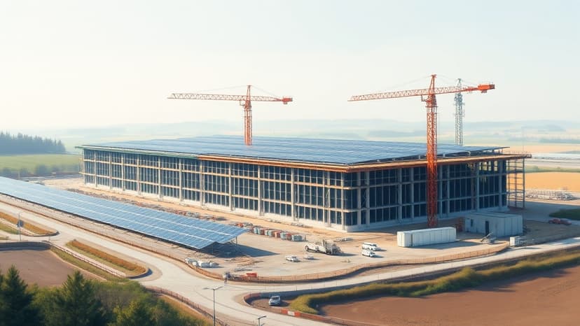 Germany's Largest DC-Coupled PV Plant with Decentralized Storage Under Construction