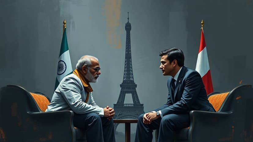 India and France Discuss Strategic Cooperation in Paris; Indonesia's Prabowo Meets Macron