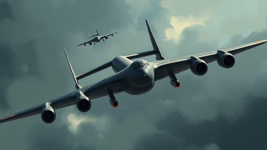 Boeing B-52 Stratofortress Prototype Takes Flight