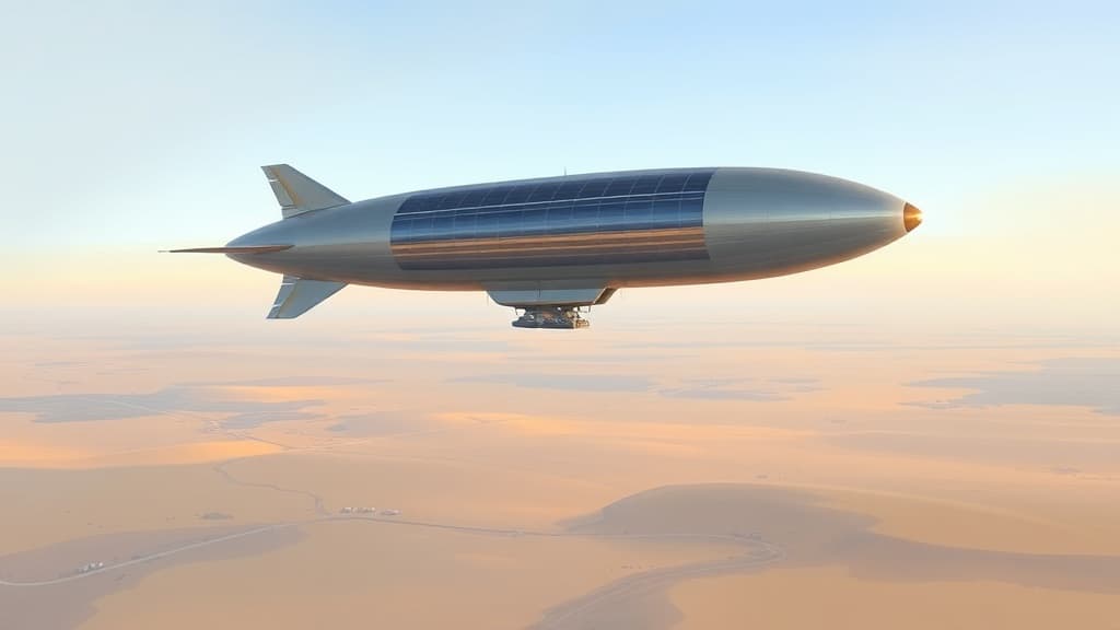HAPS SE2 Solar Airship Sets Endurance Flight Record