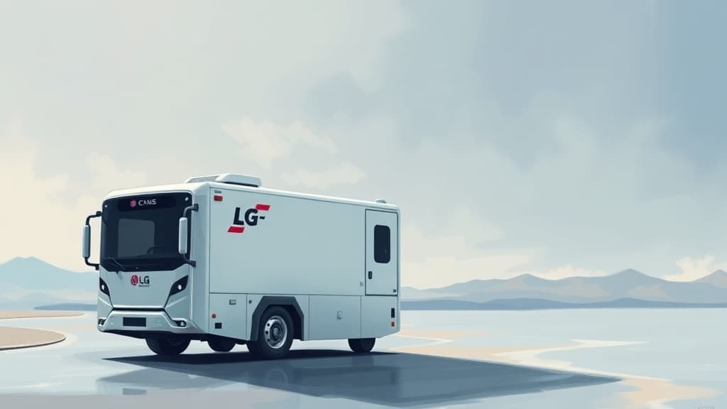 LG CNS Launches AI Mobile Shuttle for Cold Chain Logistics at MODEX 2026