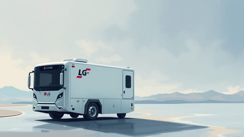 LG CNS Launches AI Mobile Shuttle for Cold Chain Logistics at MODEX 2026