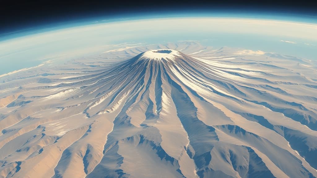 Göktürk-2B Satellite Captures Mount Ağrı from Space