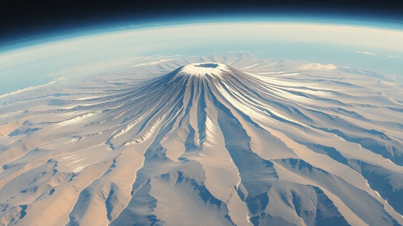 Göktürk-2B Satellite Captures Mount Ağrı from Space