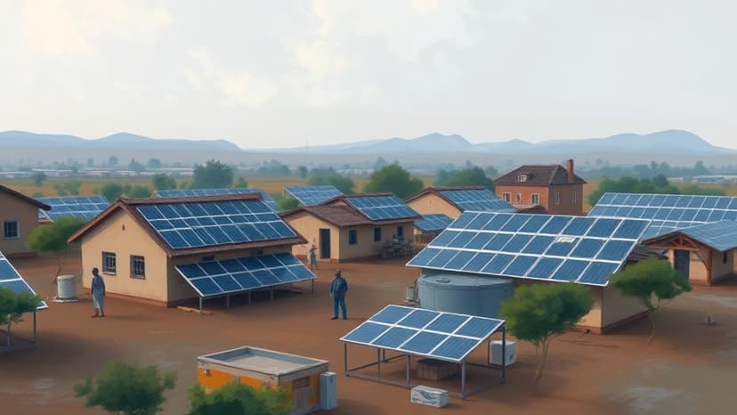 Aptech Implements Solar PV Systems to Enhance Healthcare in Central African Republic