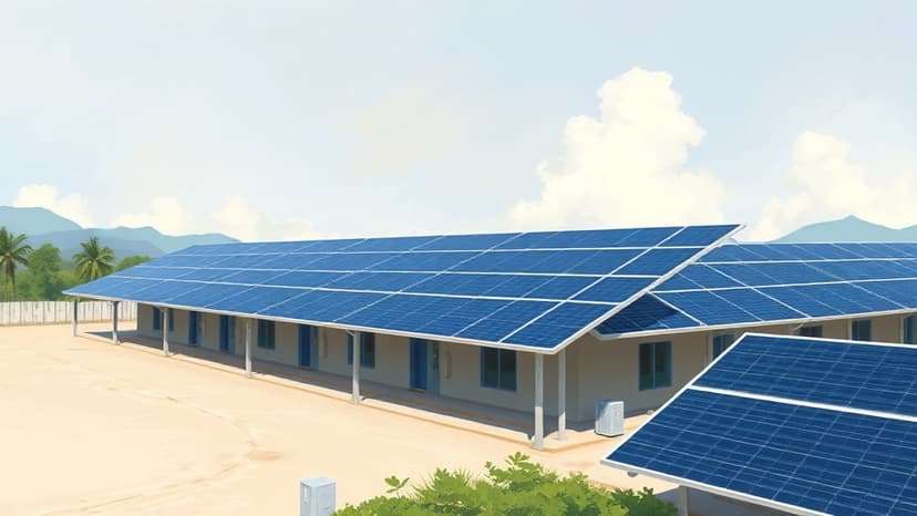 Solar Energy System Installed at Comedores Sociales Facility in Caguas