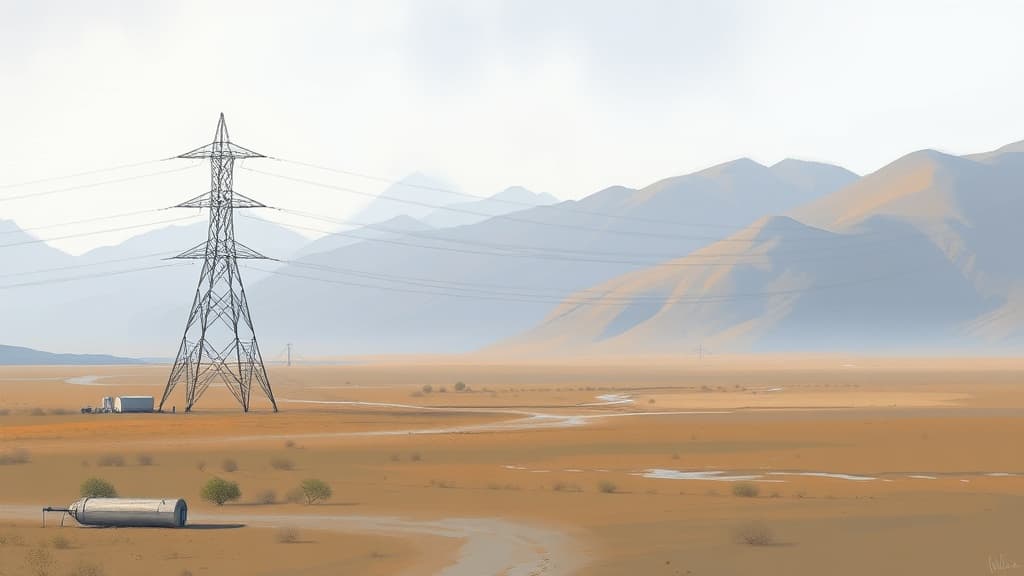 220 kV Power Transmission Project Initiated in Northern Afghanistan