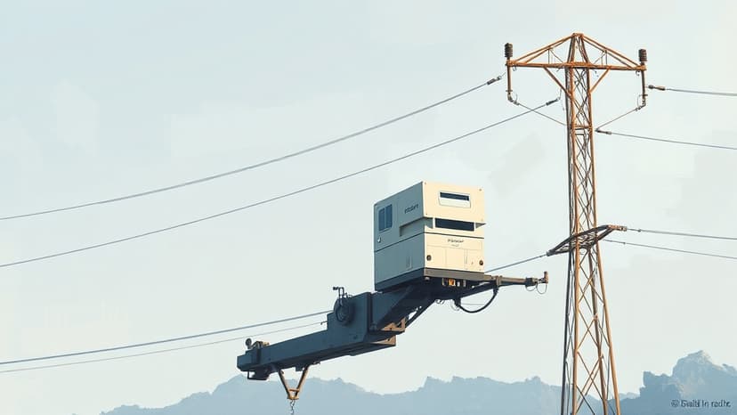 Israel's Electric Company Unveils Advanced Maintenance Robot for Power Lines