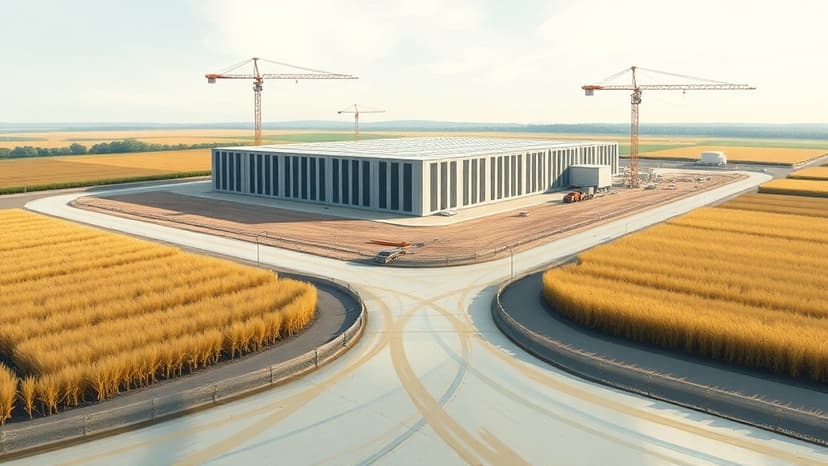 $832M Google Data Center Project Maize Under Construction in Indiana