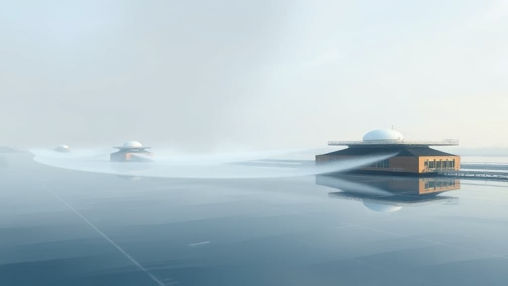 Dynamic Model for Spray Cooling in Floating PV Developed by FH Aachen Researchers