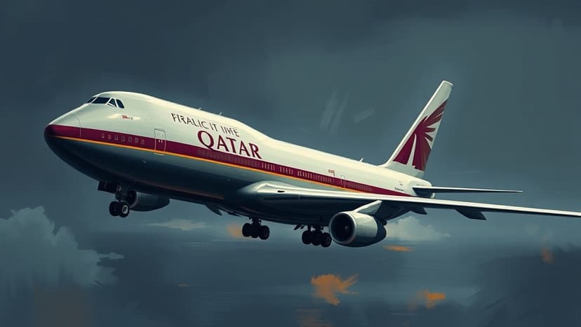 Qatar's 747-8i Test Flights Begin as Interim Air Force One for Trump