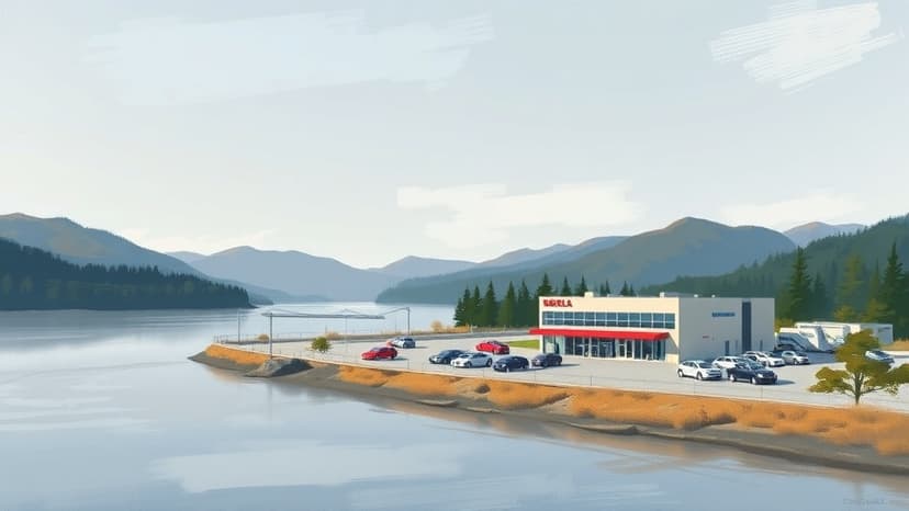 Hydroelectric Project Threatens Local Car Dealership in Treforest