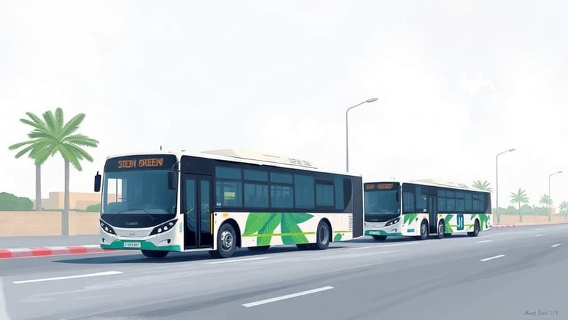 Abu Dhabi's Green Bus Fleet Surpasses 1.3 Million Kilometers Since 2024 Launch
