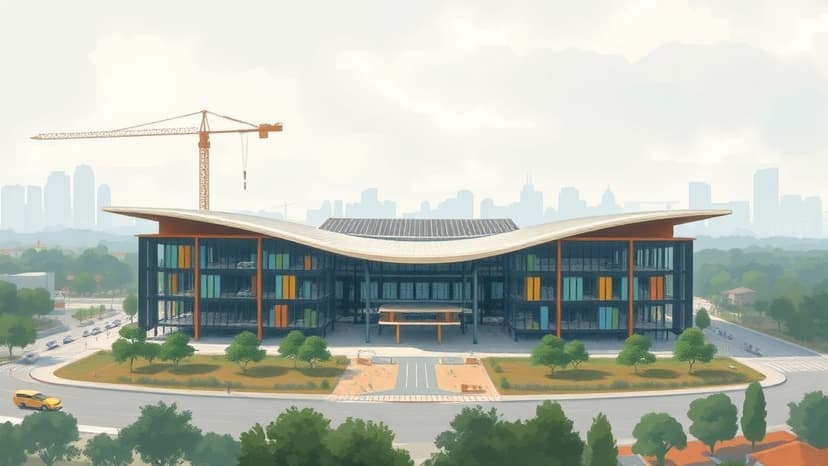 Chong Pang City Community Hub Construction Milestone Achieved in Singapore