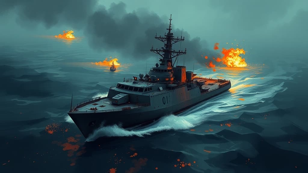 Iranian Navy Fires on Indian Vessels in Strait of Hormuz, Escalating Tensions