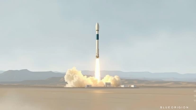 Blue Origin's New Glenn Rocket Lands Successfully, Satellite Fails to Achieve Orbit