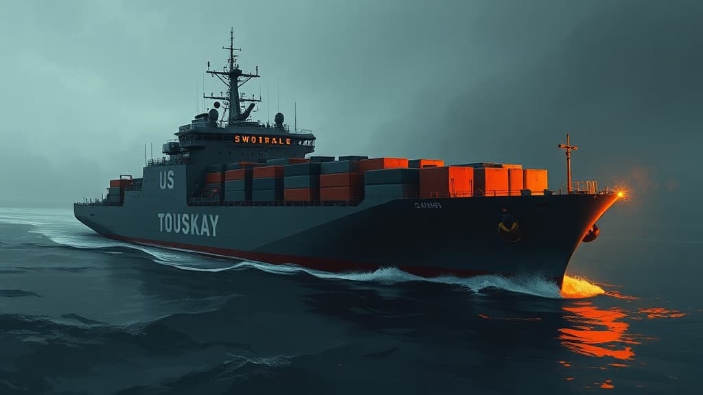 US Navy Seizes Iranian Cargo Ship TOUSKA Amid Tensions