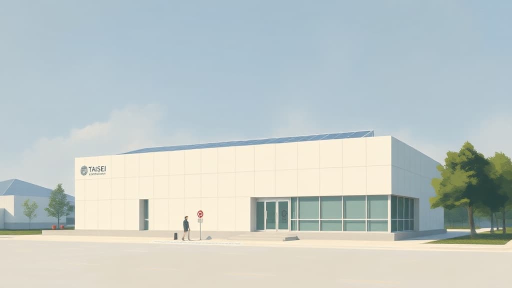 Taisei Corporation's Solar-Powered Building Utilizes Low-Pressure Hydrogen Storage