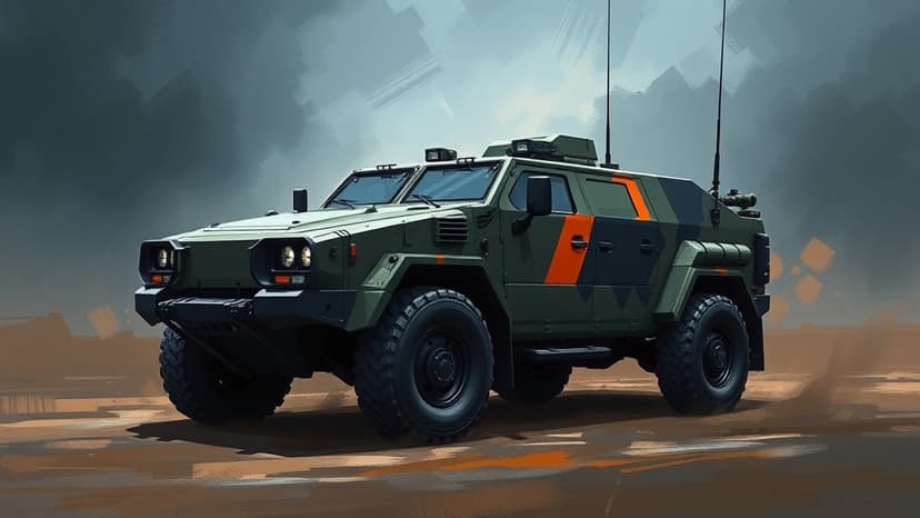 Arif Niaga Resources Unveils 4×4 Infantry Combat Vehicle at DSA 2026
