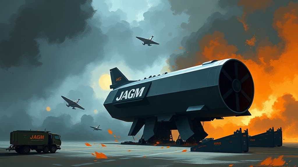 Lockheed Martin Demonstrates 90º Vertical Launch of JAGM at Navy League 2026