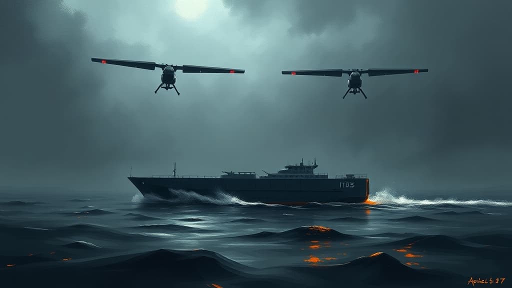 Leonardo DRS Unveils Maritime C-UAS for Autonomous Vessels