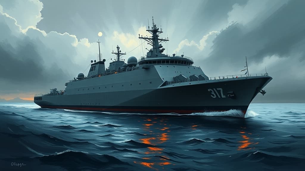 Launch of Third Logistic Support Ship for French Navy