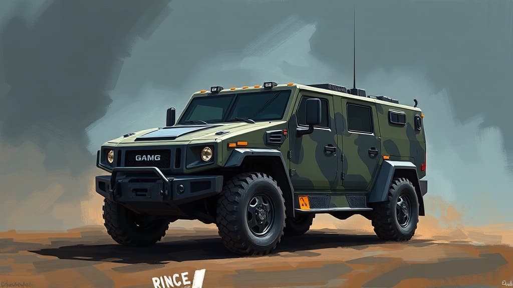 2026 GM Defense Infantry Squad Vehicle Auctioned for $1M to Rick Hendrick