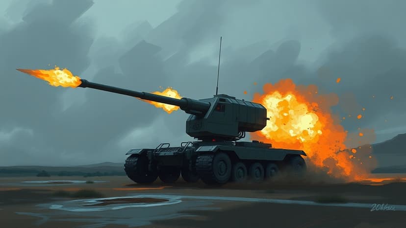 U.S. Marine Corps Tests Autonomous Artillery Platform ROGUE Fires