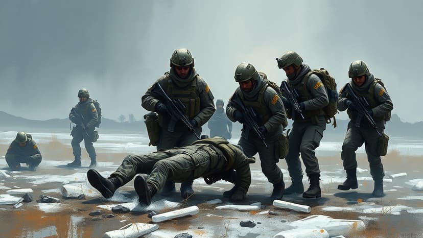 128th SHMB Soldiers Replace Wounded Comrades in Prymorske, Ukraine