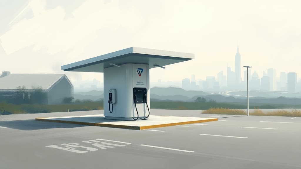 UK Government Rejects EV Charging Hub Due to Battery Fire Risks